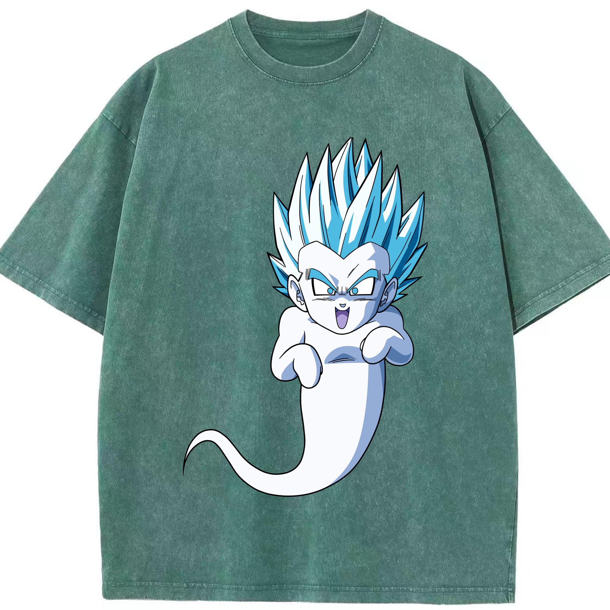 （画像用） ドラゴンボール ベジット DRAGON BALL Vegetto 綿100% ヴィンテージ風 半袖Tシャツ（フロントプリント）